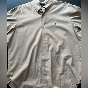 Tan Ralph Lauren button down
